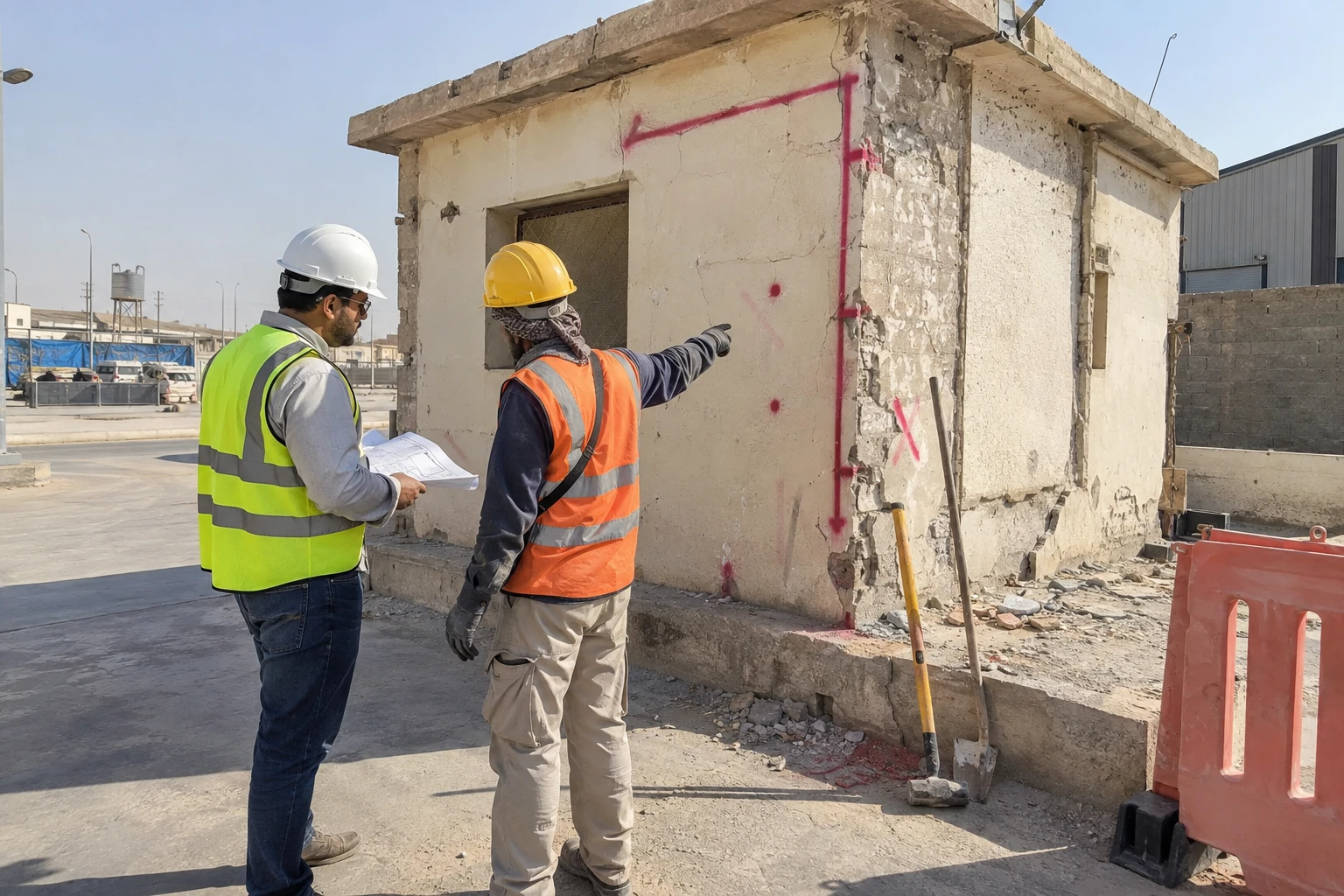 Site Preparation — illustrative work scene